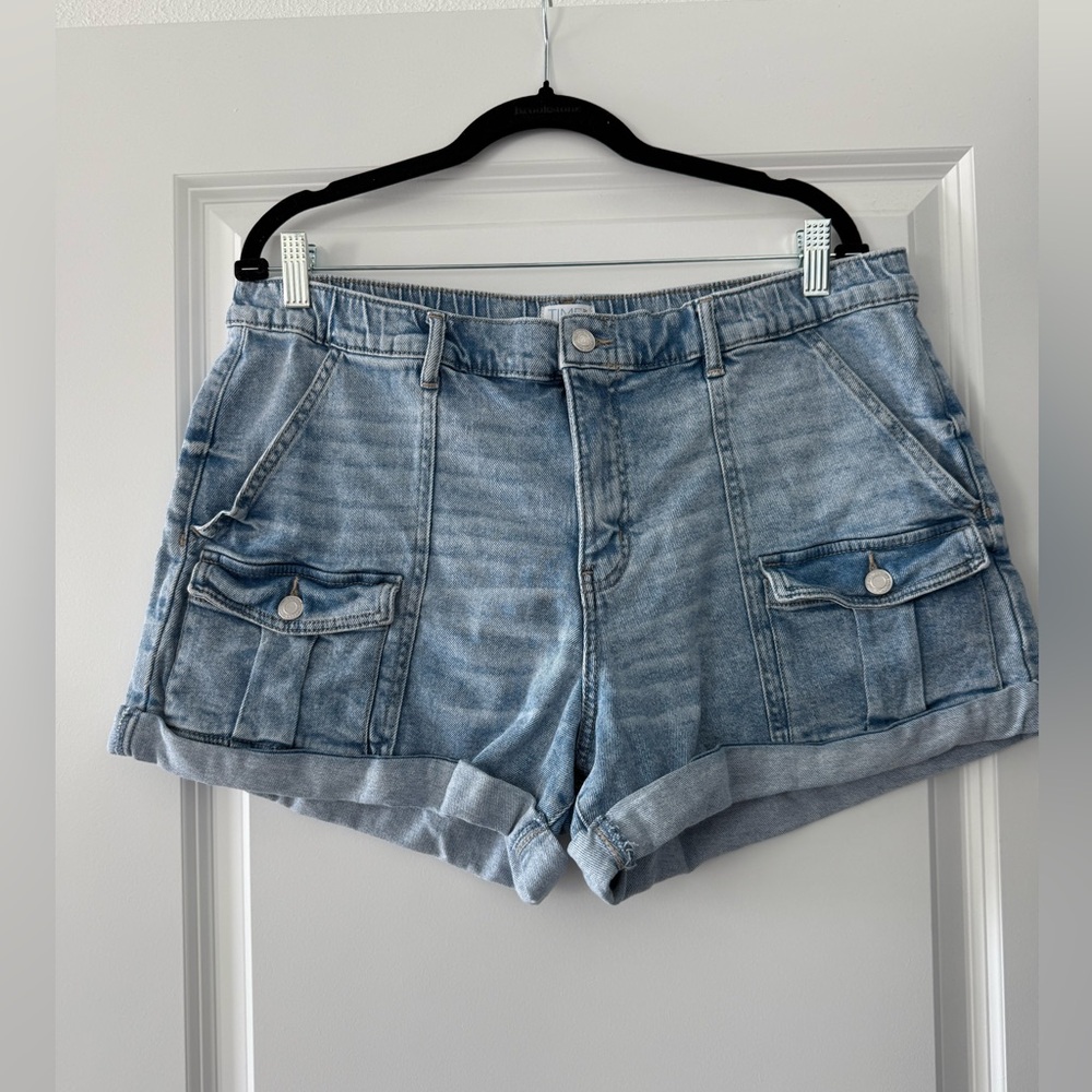 Time and Tru Light Blue Jean Shorts